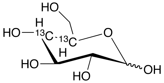 D-Glucose-4,5-13C<sub>2</sub>