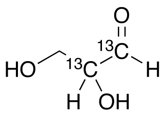 DL-Glyceraldehyde-1,2-13C<sub>2</sub>
