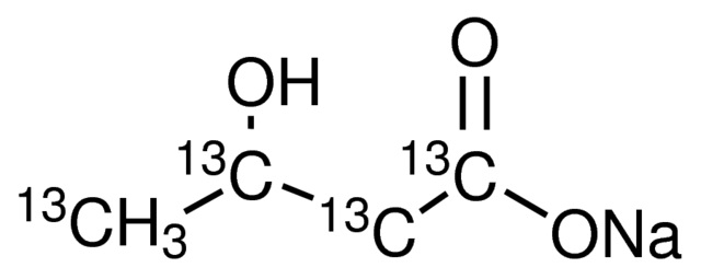 3-Hydroxybutyric acid-<sup>13</sup>C<sub>4</sub> sodium salt