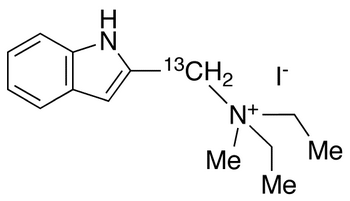 2-[(Diethylamino)methyl-<sup>13</sup>C]indole Methiodide