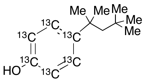 4-tert-Octylphenol-13C6 (10Mg/mL in <sup>6 (10Mg/mL in Acetone</sup>C<sub>6</sub> (10Mg/mL in Acetone)
