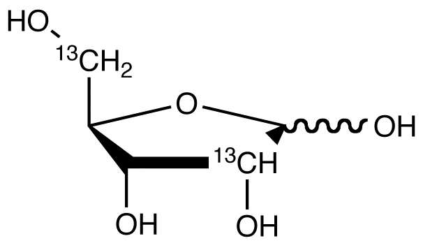 D-Ribose-2,5-<sup>13</sup>C<sub>2</sub>