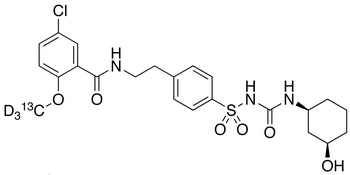 rac cis-3-Hydroxy Glyburide-d<sub>3</sub>,<sup>13</sup>C
