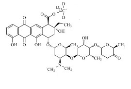 Aclarubicin-<sup>13</sup>C,d<sub>3</sub>