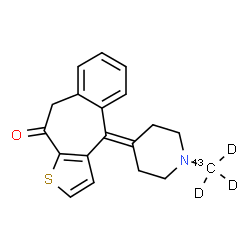 Ketotifen-<sup>13</sup>C,d<sub>3</sub>