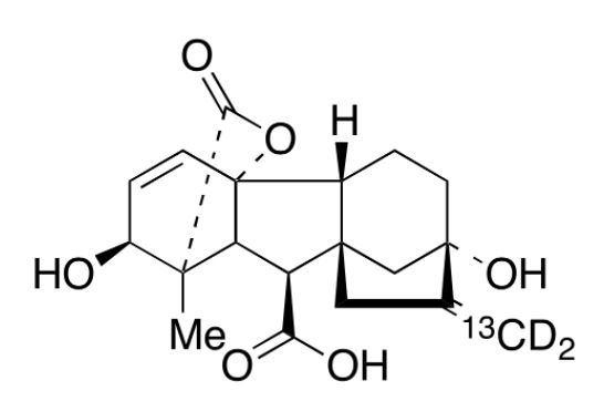 Gibberellic Acid-<sup>13</sup>C,d<sub>2</sub>