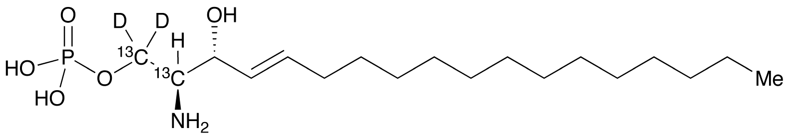 D-erythro-Sphingosine-1-Phosphate-<sup>13</sup>C<sub>2</sub>,d<sub>2</sub>