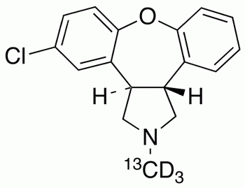 Asenapine-<sup>13</sup>C,d<sub>3</sub> hydrochloride
