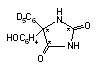 5-(4-Hydroxyphenyl)-5-phenyl-d<sub>5</sub>-hydantoin-2,4,5-<sup>13</sup>C<sub>3</sub>