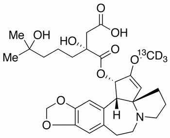 4’-Demethyl Homoharringtonine-<sup>13</sup>C,d<sub>3</sub>