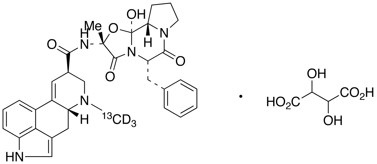 Ergotamine-<sup>13</sup>C,d<sub>3</sub> Tartrate