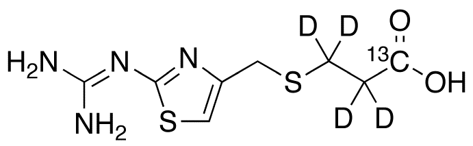 Famotidine-<sup>13</sup>C,d<sub>4</sub> Acid Impurity
