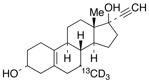 3α-Hydroxy Tibolone-<sup>13</sup>C,d<sub>3</sub>