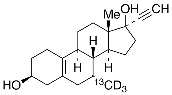 3β-Hydroxy Tibolone-<sup>13</sup>C,d<sub>3</sub>