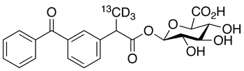 rac Ketoprofen-<sup>13</sup>C,d<sub>3</sub> Acyl-β-D-glucuronide