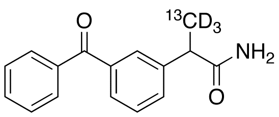 rac Ketoprofen Amide-<sup>13</sup>C,d<sub>3</sub>