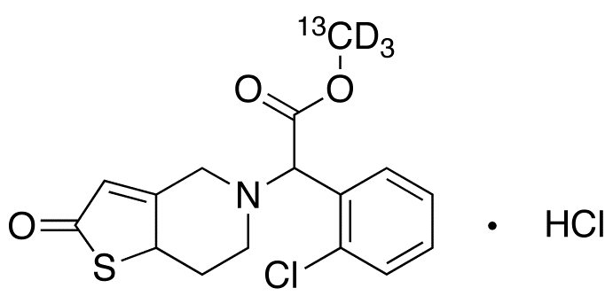 2-Oxo Clopidogrel-<sup>13</sup>C,d<sub>3</sub> hydrochloride