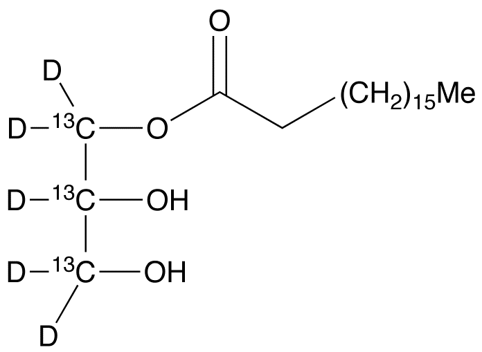 1-Stearoyl-rac-glycerol-<sup>13</sup>C<sub>3</sub>,d<sub>5</sub>