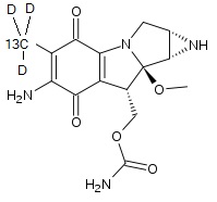 Mitomycin <sup>13</sup>C-d<sub>3</sub>