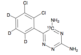 Lamitrogine-13C-d3