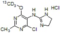 Moxonidine 13C-d3 HCl