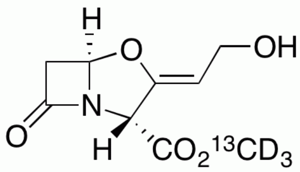 Clavulanic Acid Methyl Ester-<sup>13</sup>C,D<sub>3</sub>