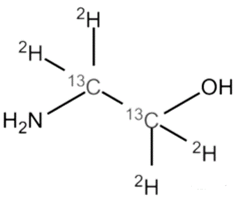 Ethanolamine-1,1,2,2,-<sup>13</sup>C<sub>2</sub>, D<sub>4</sub>