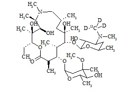 Azithromycin-<sup>13</sup>C,d<sub>3</sub>