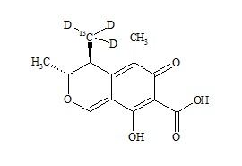 (-)-Citrinin-13C-d3