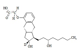 Treprostinil-<sup>13</sup>C<sub>2</sub>,d