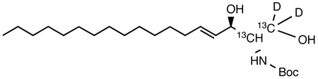 N-Boc-erythro-sphingosine-<sup>13</sup>C<sub>2</sub>,d<sub>2</sub>
