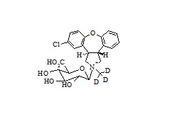 Asenapine-N-glucuronide-<sup>13</sup>C-d<sub>3</sub>