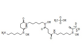 Deferoxamine-13C2-d3 Mesylate