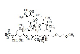 Dirithromycin-13C-D3