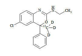 Etifoxine-<sup>13</sup>C-d<sub>3</sub>