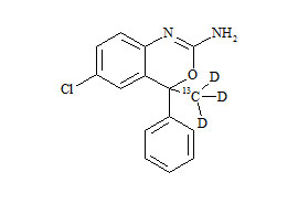 N-Desethyl Etifoxine-13C-d3