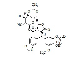 Etoposide-<sup>13</sup>C, d<sub>3</sub>