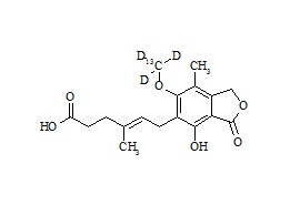 Mycophenolic Acid-13C-d3