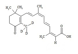 4-Oxo-9-cis,13-cis-retinoic acid-<sup>13</sup>C,d<sub>3</sub>