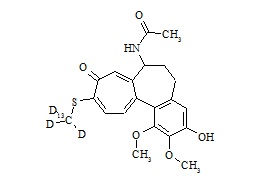 3-Demethyl thiocolchicine-<sup>13</sup>C,d<sub>3</sub>