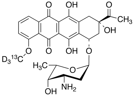 Daunorubicin-<sup>13</sup>C,d<sub>3</sub>