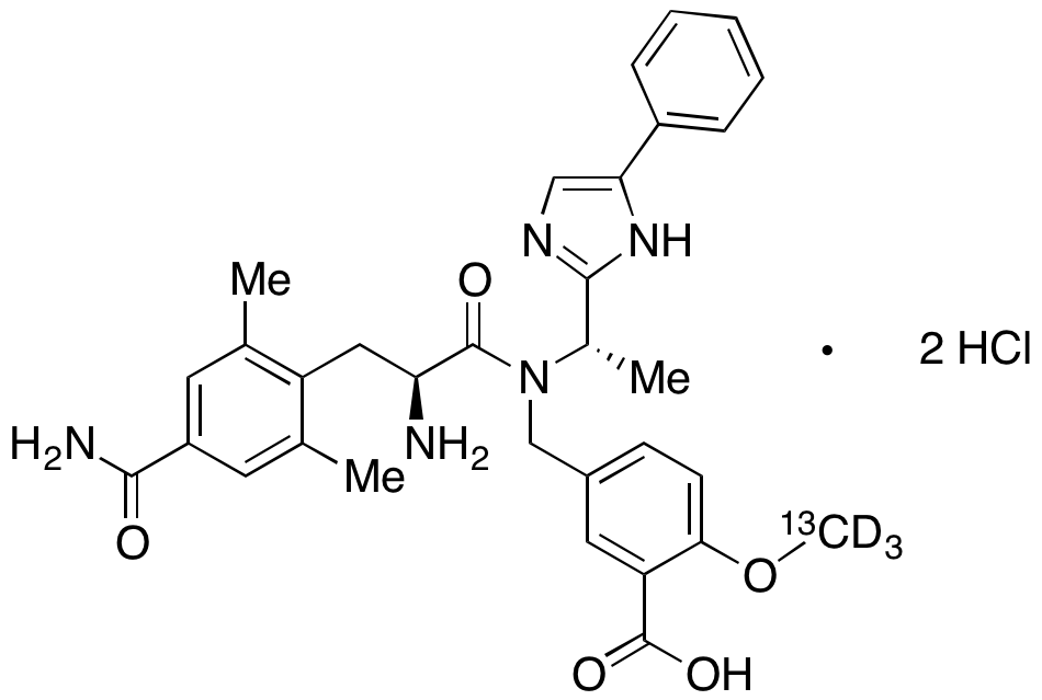 Eluxadoline-<sup>13</sup>C,d<sub>3</sub> dihydrochloride