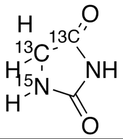 Hydantoin-4,5-<sup>13</sup>C<sub>2</sub>,1-<sup>15</sup>N