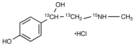 Synephrine-<sup>13</sup>C<sub>2</sub>,<sup>15</sup>N HCl salt