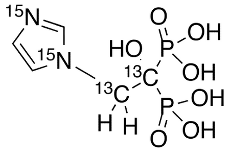 Zoledronic Acid-<sup>13</sup>C<sub>2</sub>,<sup>15</sup>N<sub>2</sub>