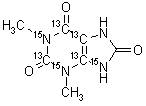 1,3-Dimethyluric Acid-<sup>13</sup>C<sub>4</sub>,<sup>15</sup>N<sub>3</sub>