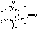3-Methyluric Acid-<sup>13</sup>C<sub>4</sub>,<sup>15</sup>N<sub>3</sub>