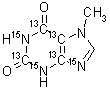7-Methylxanthine-<sup>13</sup>C<sub>4</sub>,<sup>15</sup>N<sub>3</sub>