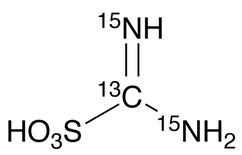 Aminoiminomethanesulfonic Acid-<sup>15</sup>N<sub>2</sub>,<sup>13</sup>C