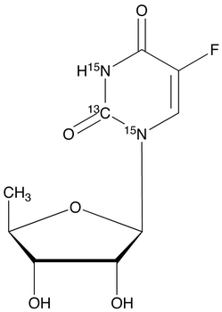 5’-Deoxyfluorouridine-<sup>13</sup>C,<sup>15</sup>N<sub>2</sub>